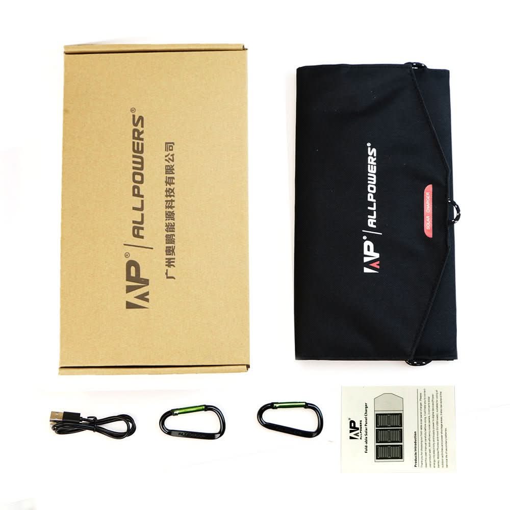 ALLPOWERS 5V 21W Portable Solar Panel Charger