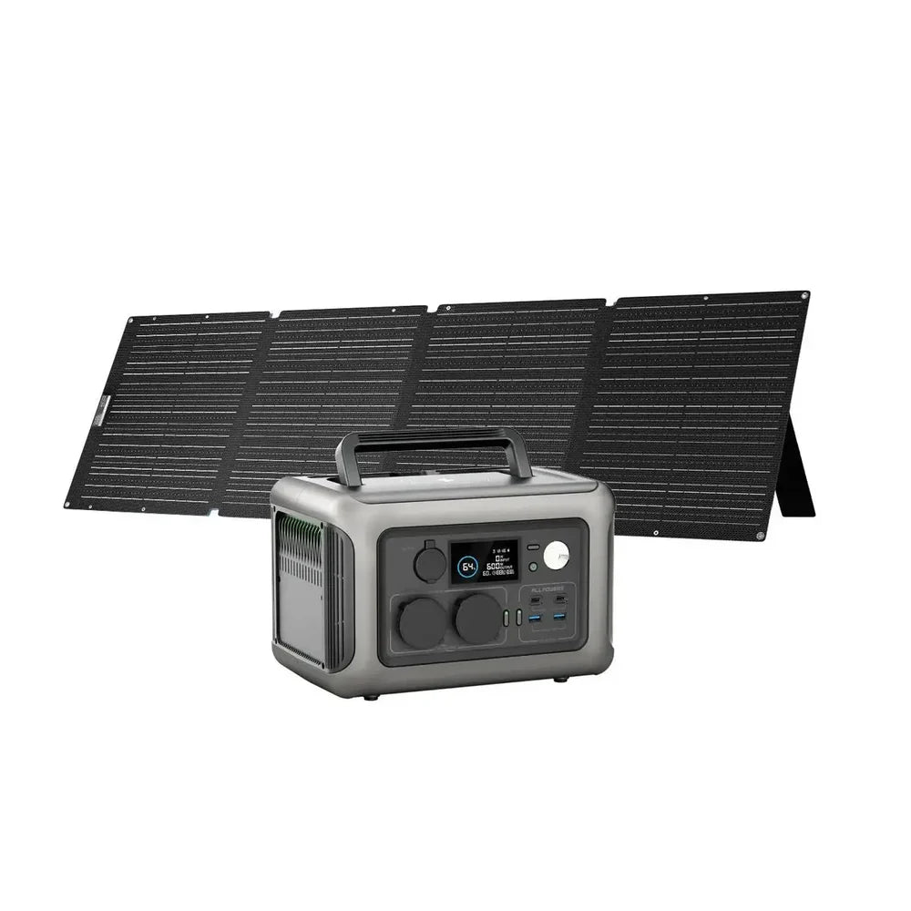 ALLPOWERS R600 Estação de energia portátil - Bateria LiFeP04 de 600W 299Wh