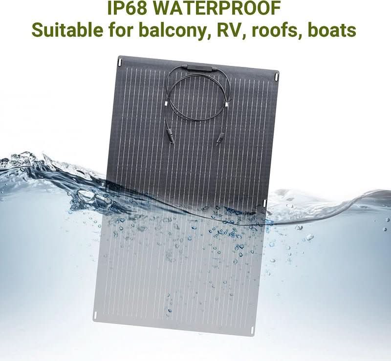 ALLPOWERS Solar Generator Kit 1500W (S1500 + SF200 200W Flexible Solar Panel)