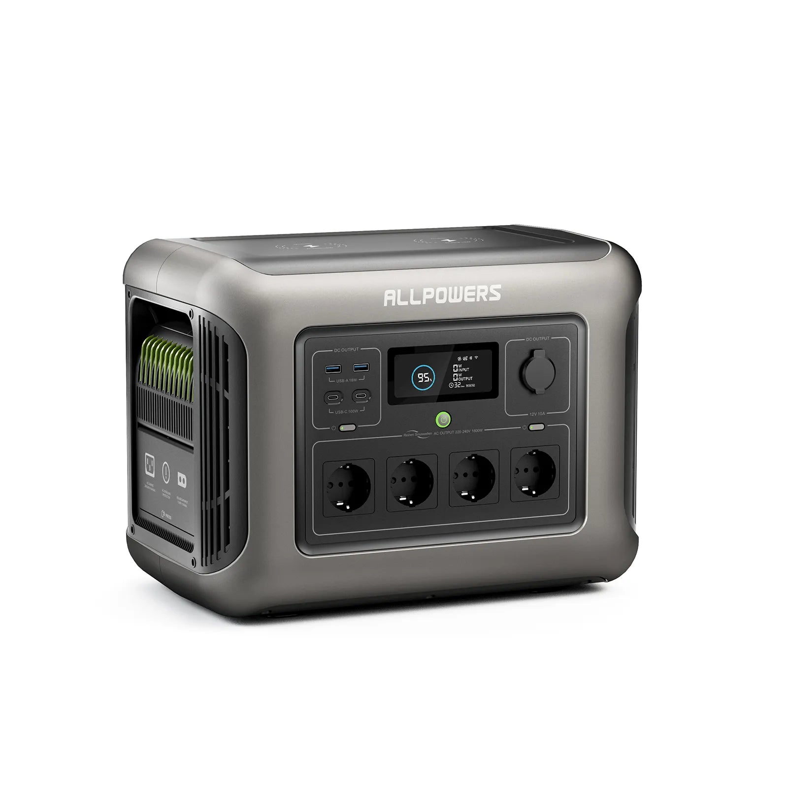 ALLPOWERS R1500 Estação de Energia Portátil 1800W 1152Wh