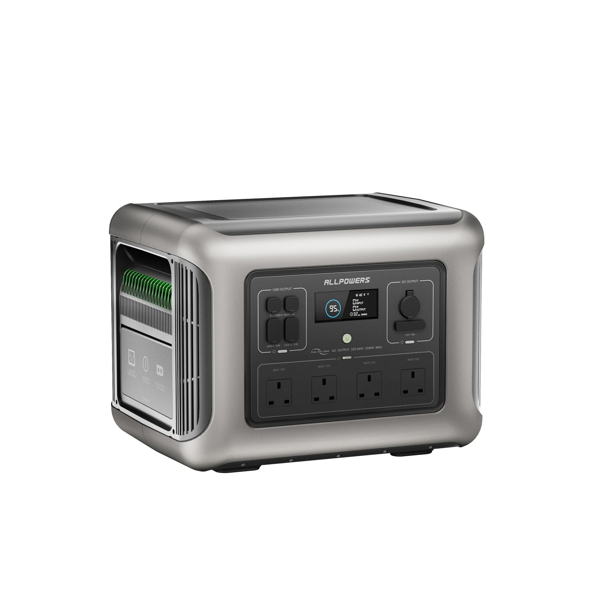 ALLPOWERS R2500 Portable Power Station 2500W 2016Wh LiFeP04 Battery