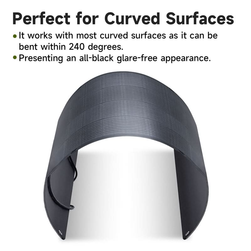 ALLPOWERS Solar Generator Kit 2500W (R2500 + SF200 200W Flexible Solar Panel)