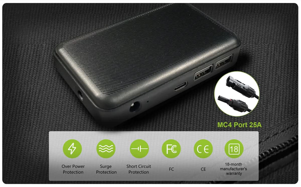 ALLPOWERS Solar Generator Kit 600W (R600 + SP029 140W Solar Panel)