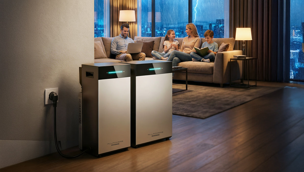 POWISER BS2500 PRO Armazenamento Solar para Varanda