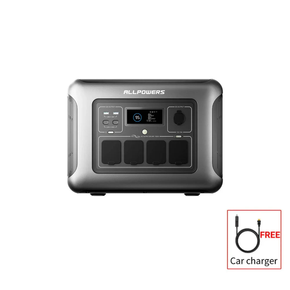 ALLPOWERS R1500 LITE Estação de energia portátil 1600W 1056Wh