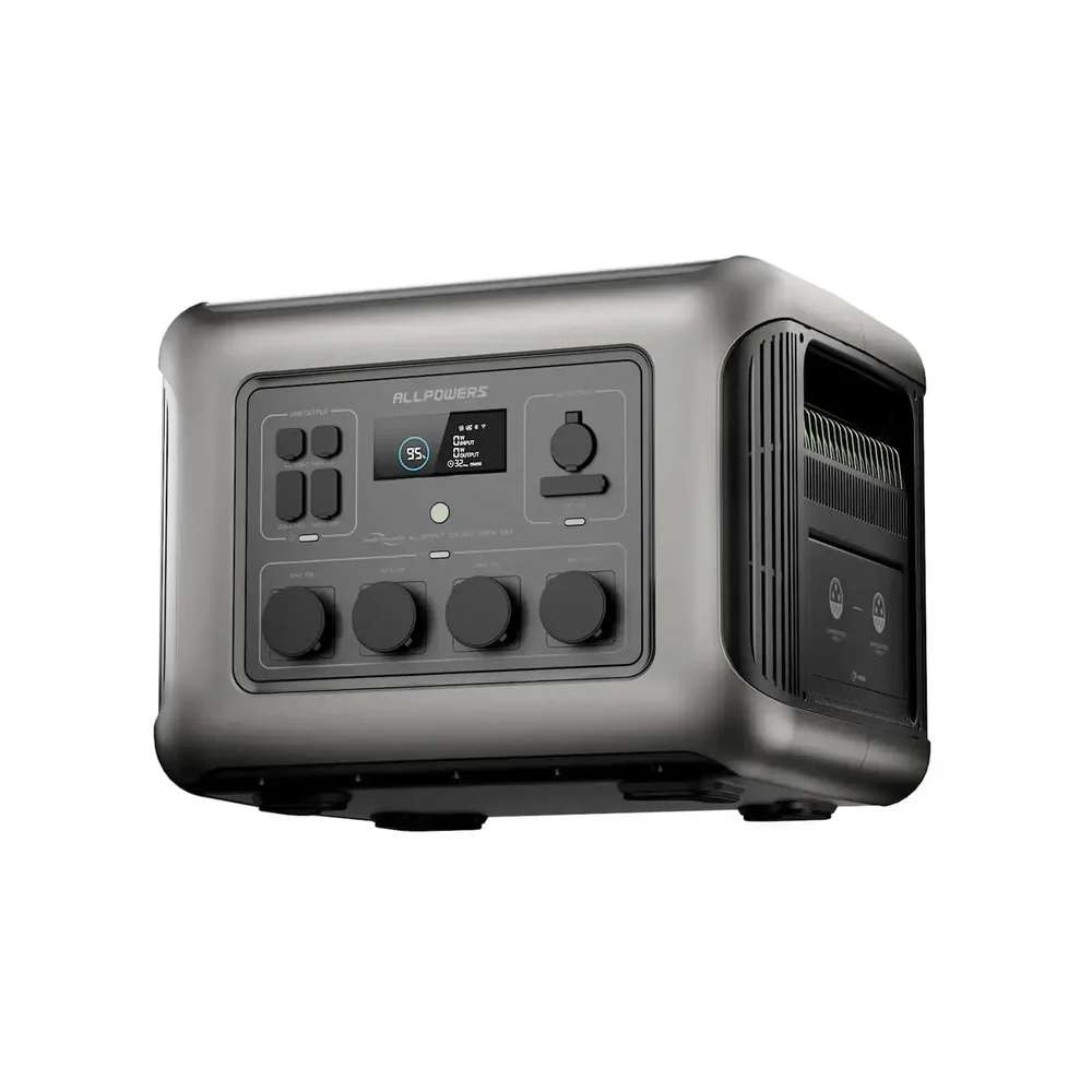 ALLPOWERS R2500 Estação de energia portátil 2500W 2016Wh Bateria LiFeP04 portátil pequeno e leve