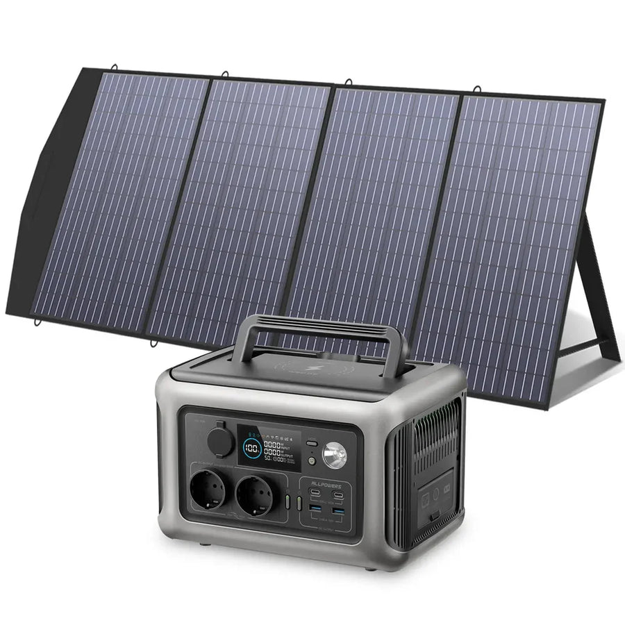 ALLPOWERS Kit Gerador Solar 600W (R600 + Painel Solar SP033 200W)