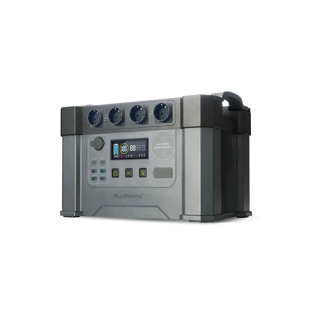ALLPOWERS Kit Gerador Solar 2400W (S2000 Pro + Painel Solar SE100 100W)