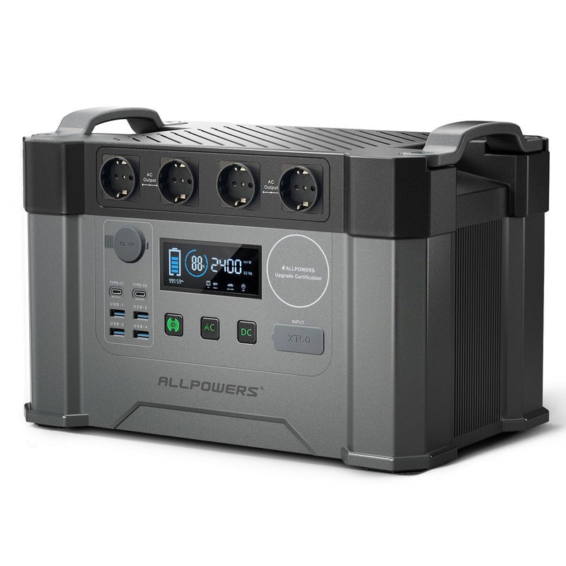 ALLPOWERS Solar Generator Kit 2000W (S2000 + SP035 200W Solar Panel)