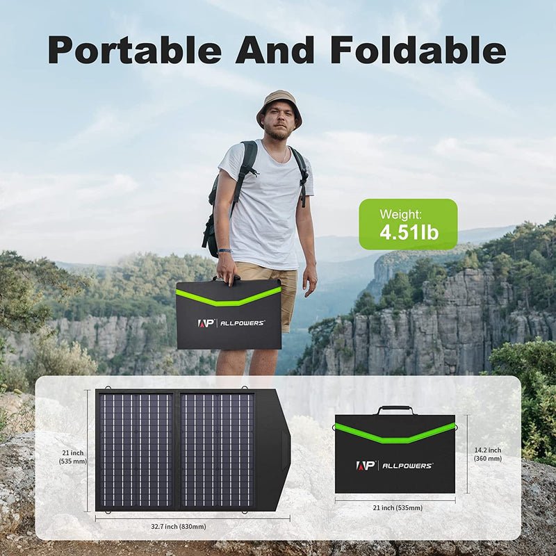 ALLPOWERS Solar Generator Kit 200W (S200 + SP020 60W Solar Panel)