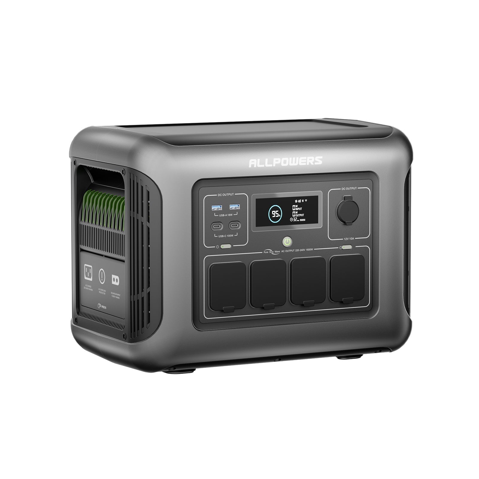 ALLPOWERS R1500 LITE Estação de energia portátil 1600W 1056Wh