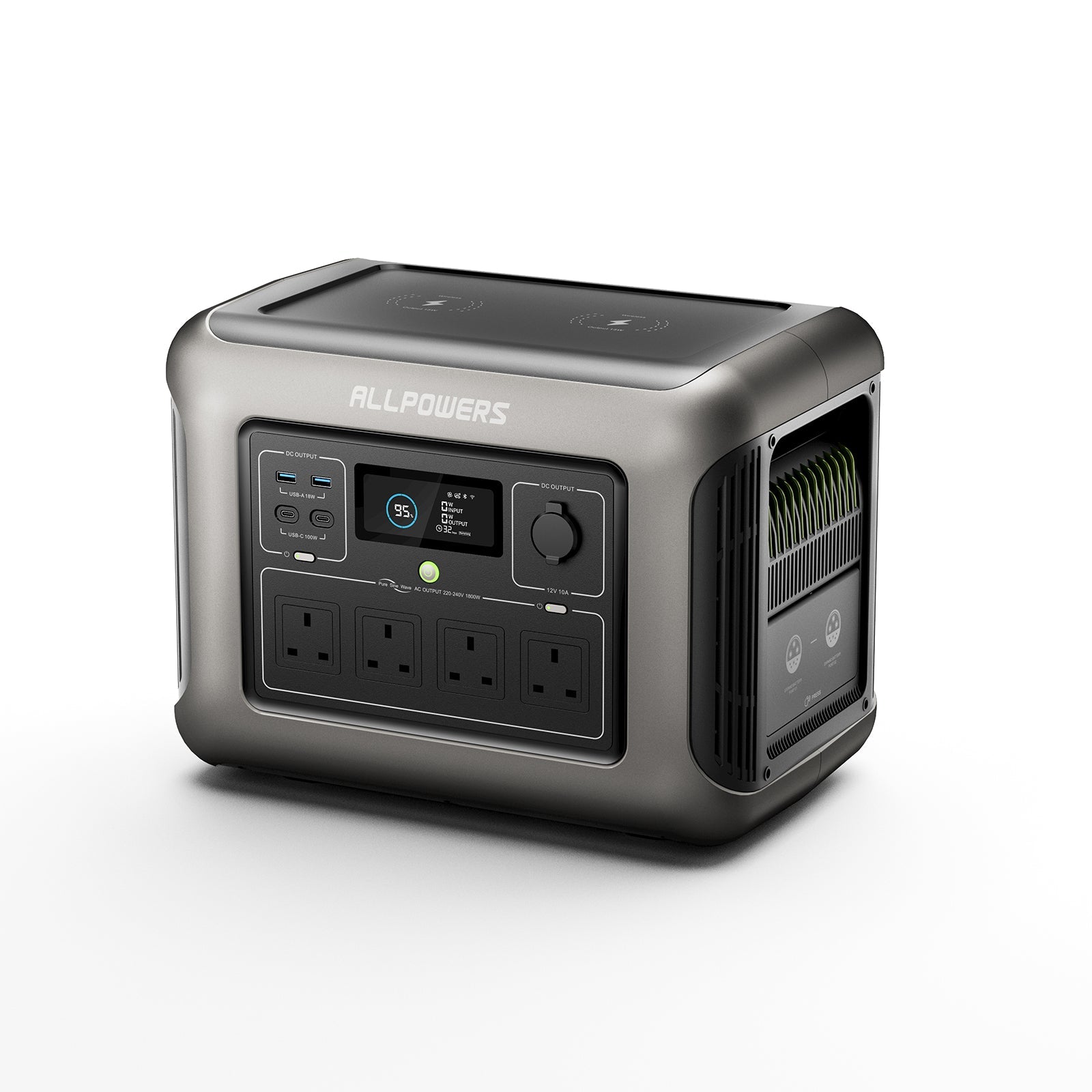 ALLPOWERS R1500 Portable Power Station 1800W 1152Wh LiFeP04 Battery