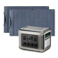 ALLPOWERS Solar Generator Kit 1600W (R1500 PLUS+ SF100 100W Flexible Solar Panel)