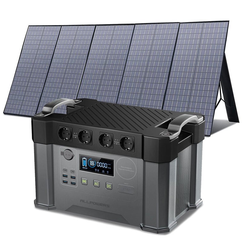ALLPOWERS Solar Generator Kit 2400W (S2000 Pro + SP037 400W Solar Panel)
